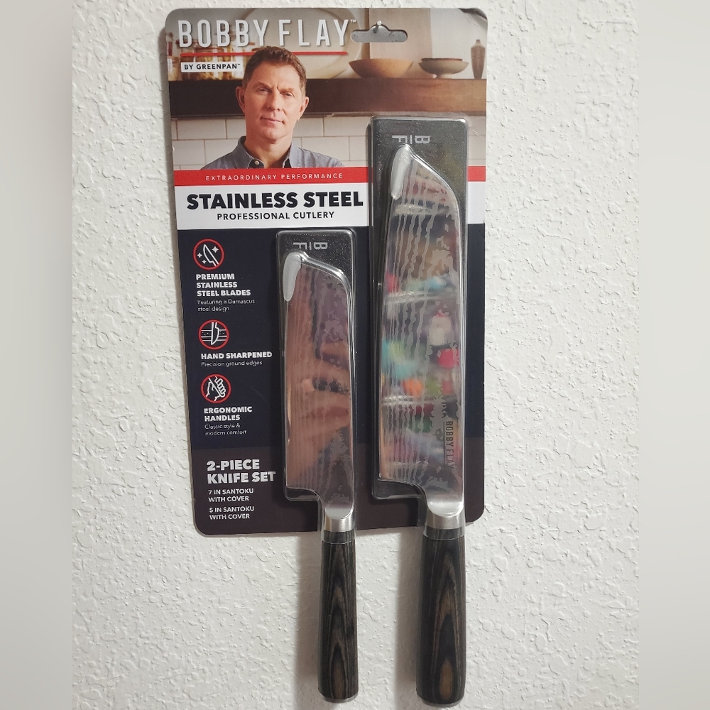 Bobby Flay By Greenpan 2 Piece Knife Set